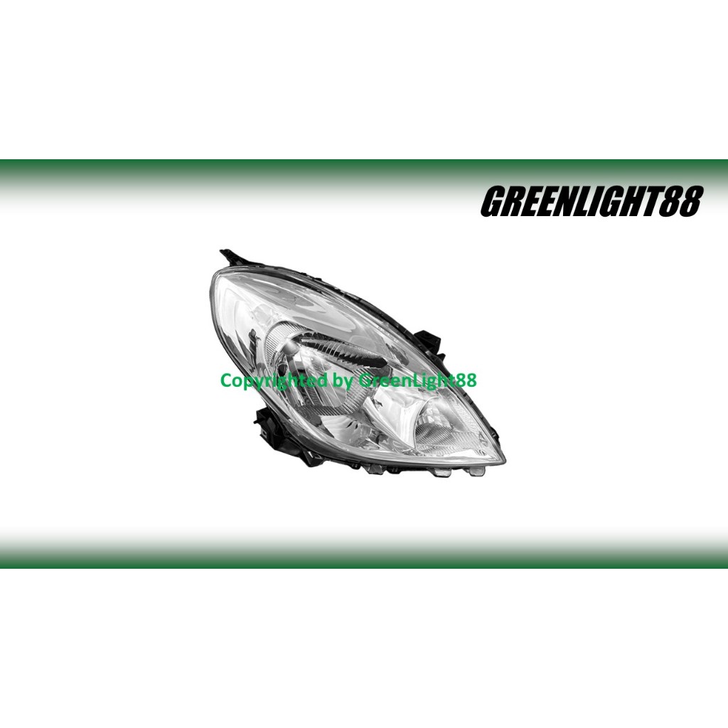 NISSAN ALMERA 2012-2014 ไฟหน้า, ไฟหน้า, LAMPU DEPAN (NO MOTOR)
