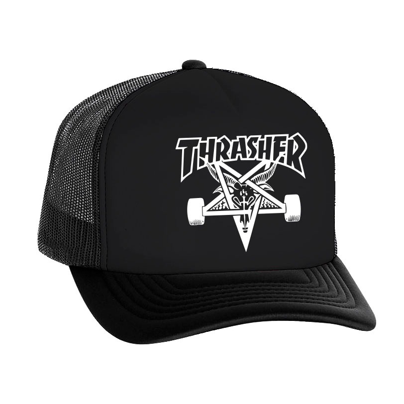 Thrasher Pentagram Skate Snapback Trucker Cap