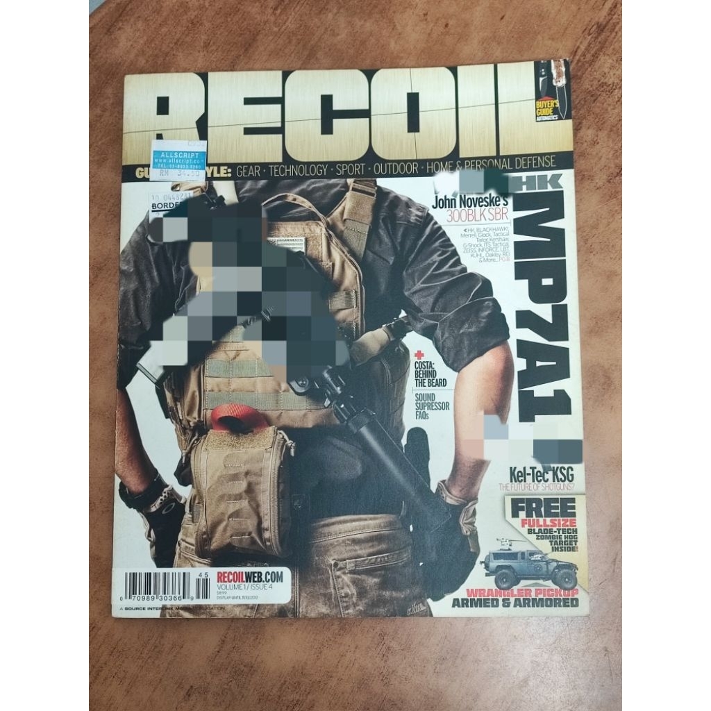 (ENG) Recoil เล่ม 1 / ฉบับที่ 4 : HK MP7A1