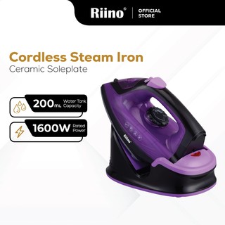 Riino Cordless Steam Iron Ceramic Soleplate (1600W) SW102C