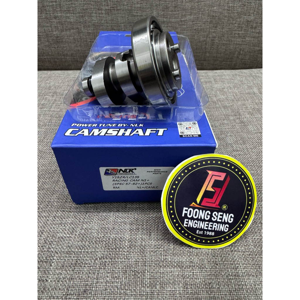NLK LC 4S 5S LC135 Y15 Y15ZR RACING CAM SHAFT CAMSHAFT LIGHTWEIGHT DESIGN N1 N2+ N3 N4 N5 NLK CAMSHA