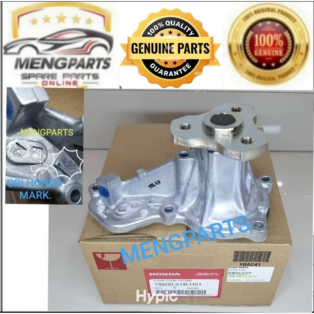 ******HRV T7A 1.8 ,CRV TME 2.0 2019Y, CIVIC FC TEA 1.8 ปั๊มน้ํา 19200-51B-H01