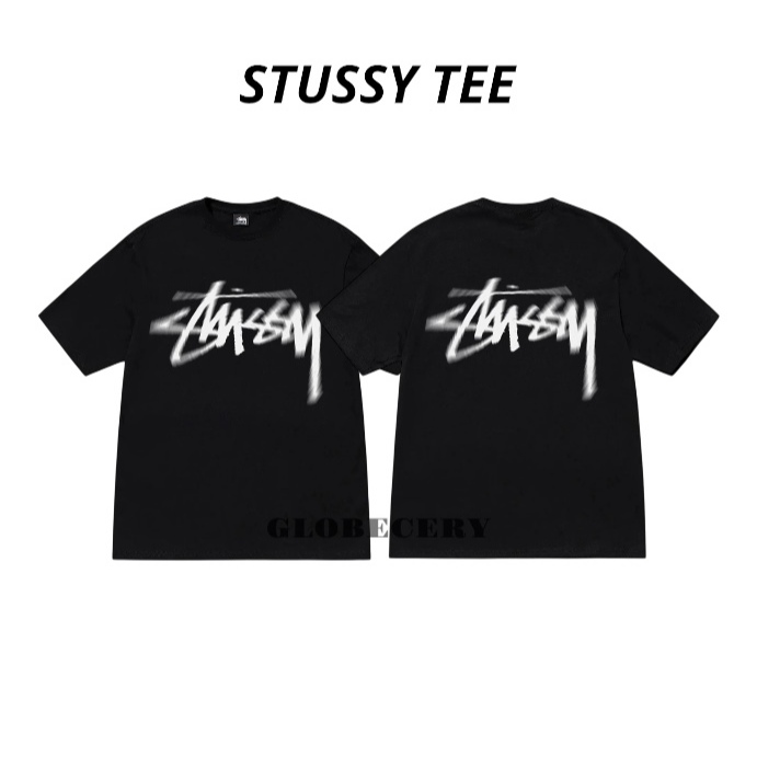 STUSSY DIZZY TEE สีดํา