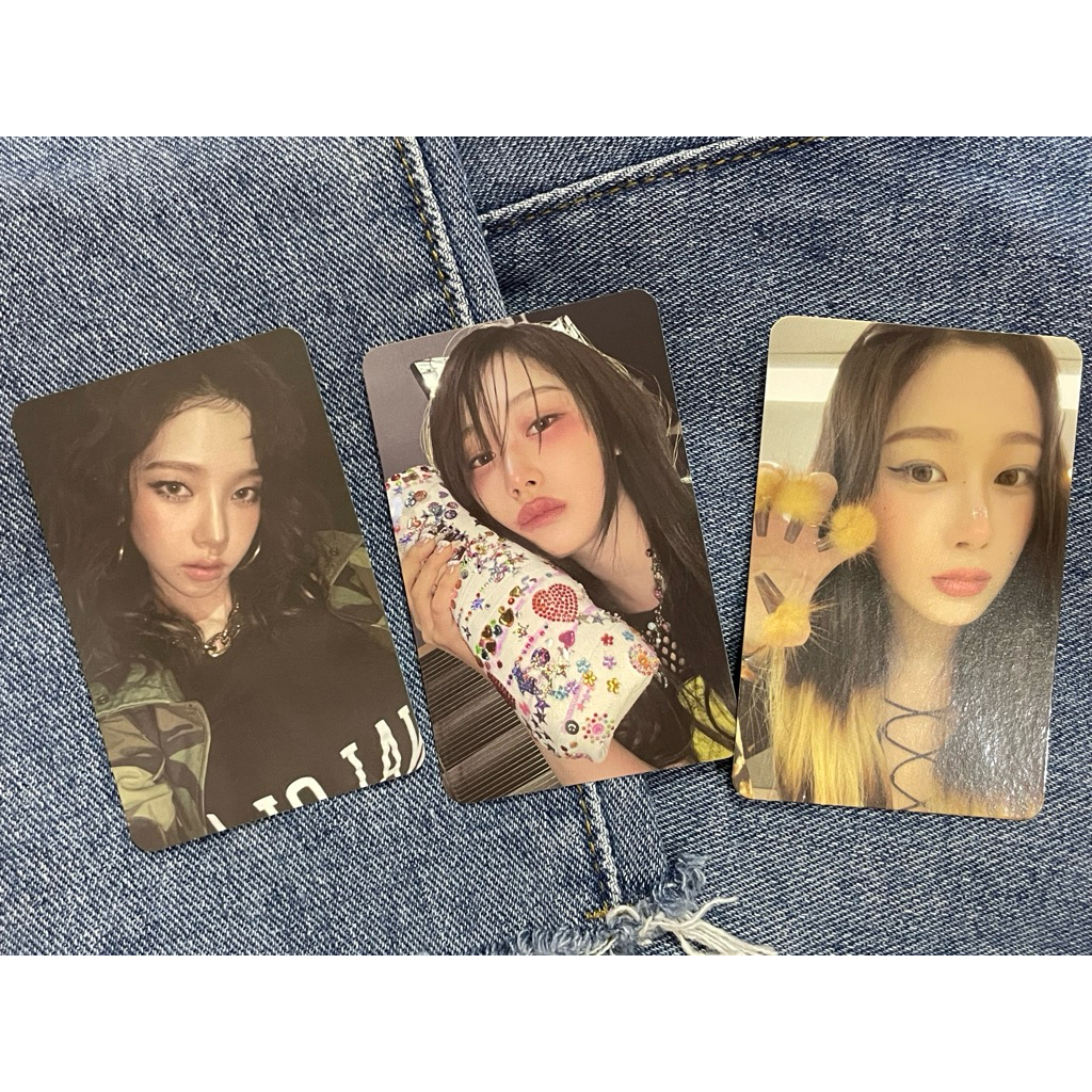 Aespa Karina Giselle Ningning Photocard