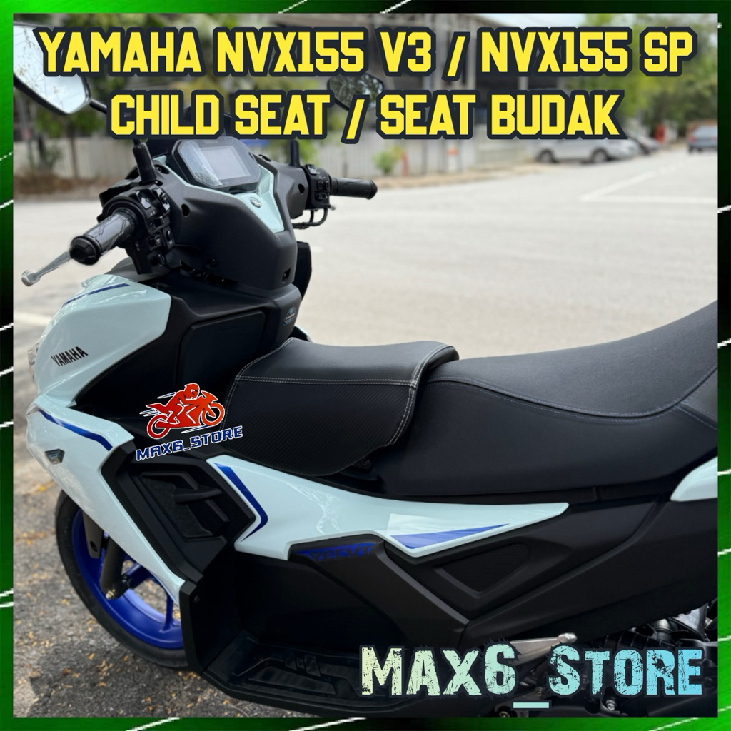 YAMAHA NVX155 V3 / NVX155 SP เบาะที่นั่ง BUDAK KANAK DUDUK KUSYEN DEPAN BABY CHILDREN ที่นั่งเก้าอี้