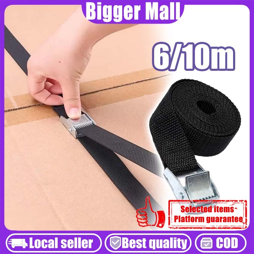 2.5/6 M Cargo Rope ปรับ Ratchet Tie Down เข็มขัดสําหรับ Moto Kayak Roof Rack กระเป๋าเดินทาง