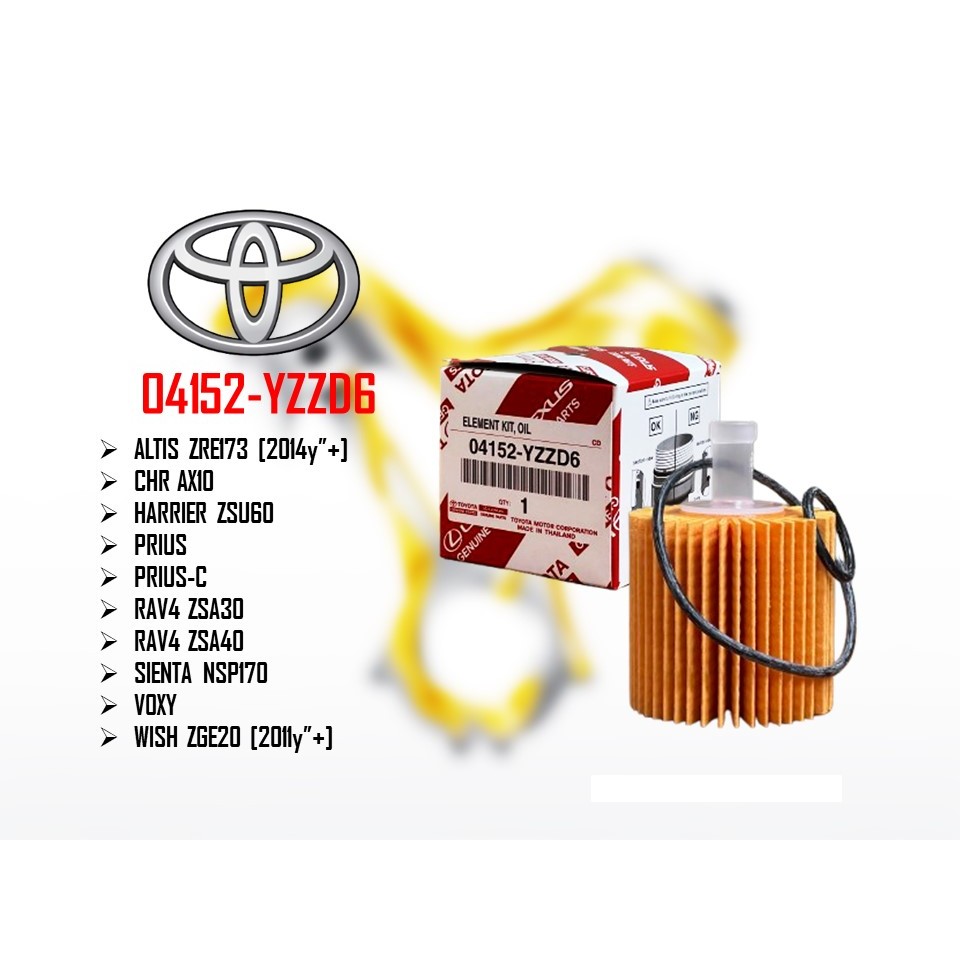 Toyota - Altis ZRE173 Wish ZGE20 CHR AX10 Harrier ZSU60 Sienta NSP170 Voxy Prius RAV4 ZSA30 ZSA40 กร