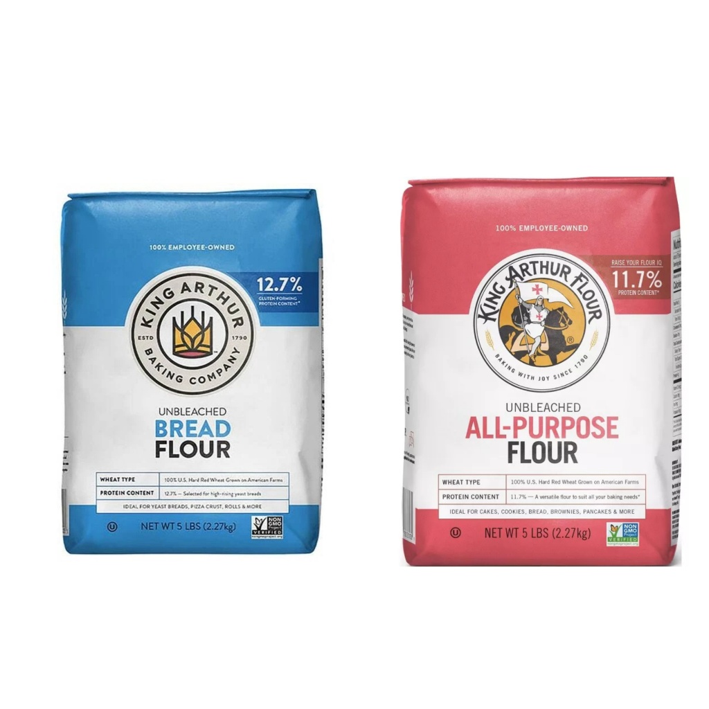 King Arthur Flour แป้งอเนกประสงค์ไม่ฟอกขาว 2.27กก. / แป้งขนมปังไม่ฟอกขาว King Arthur 2.27กก.