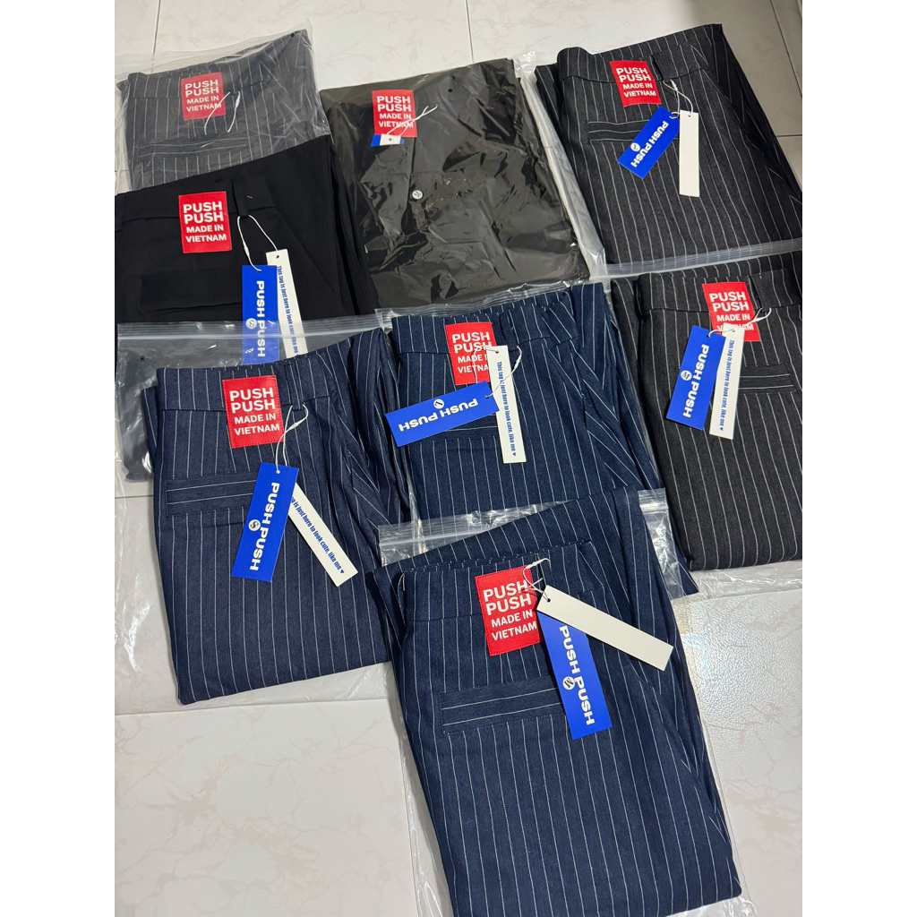 กางเกง PUSH PUSH STRIPE NO NO EXCHANGE