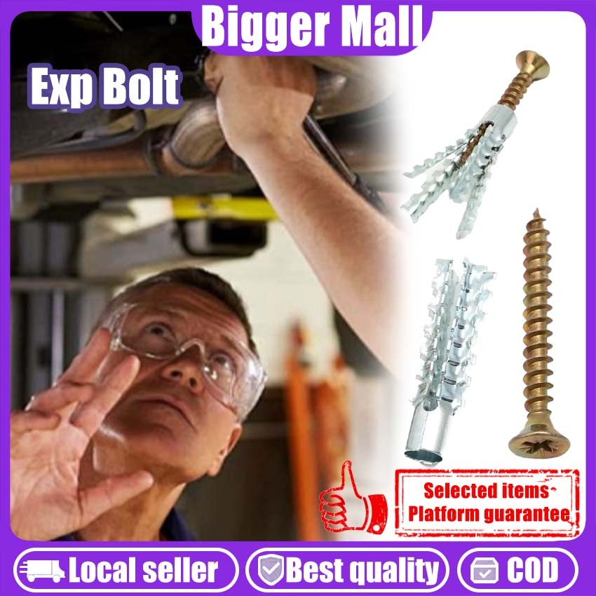 เหล็ก Gecko ฟันเลื่อยสกรู/ซีเมนต์ผนังขยายท่อเล็บ/ Anti-Loose น้ําหนักเบา Bolt/หยัก Gecko Bolt/ Risin