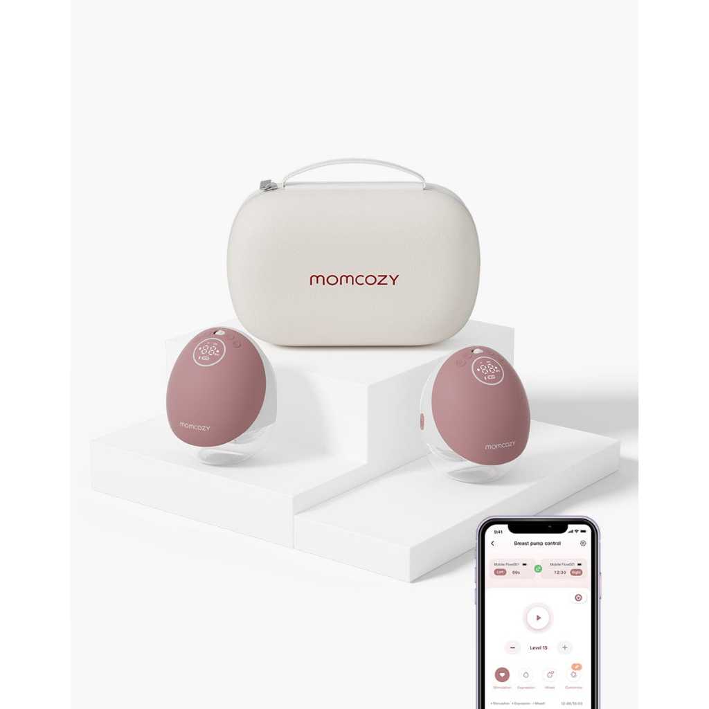 Momcozy M9 Handfree Breast Pump ฟรีปลอกพร้อมการรับประกันในท้องถิ่น