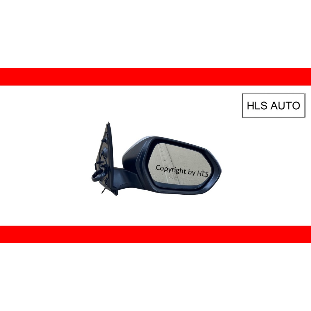กระจกมองข้าง Toyota Vios Ngc102 2023 (มีสัญญาณ)(อัตโนมัติ)(10 สาย)(Retract)(Keyless)(Bsm)(DELLOYD)