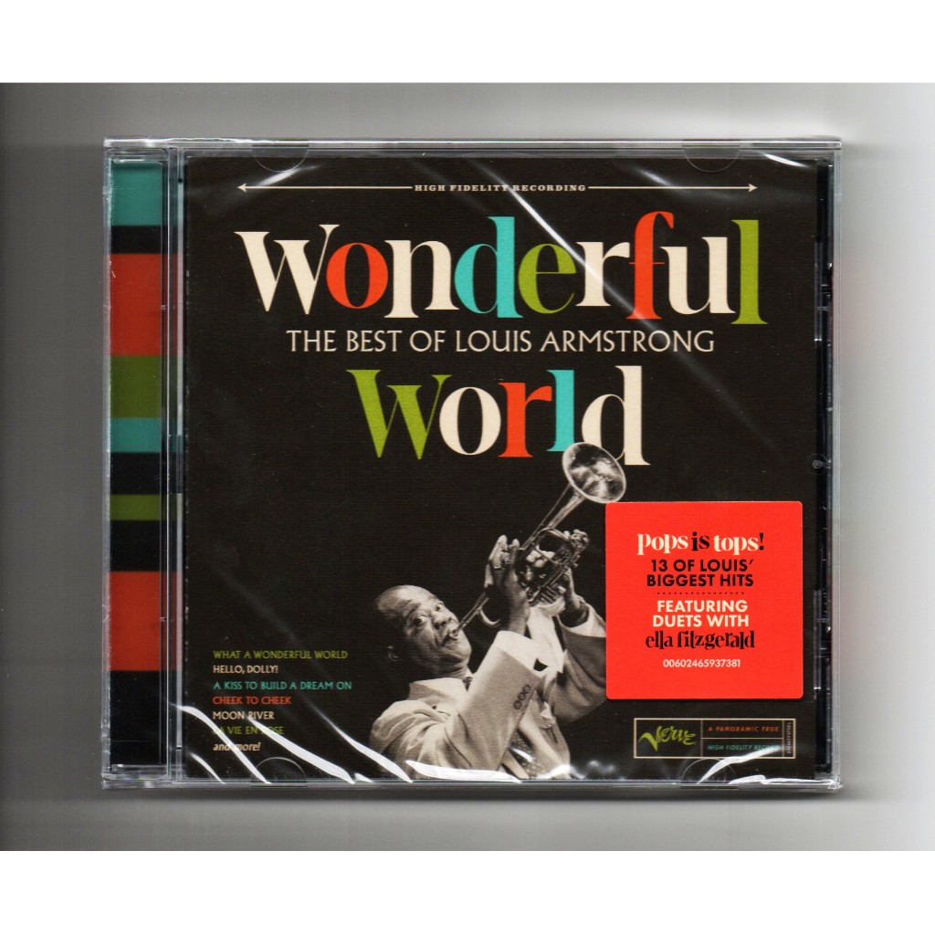 Louis Armstrong - Wonderful World : The Best Of Louis Armstrong ( CD )