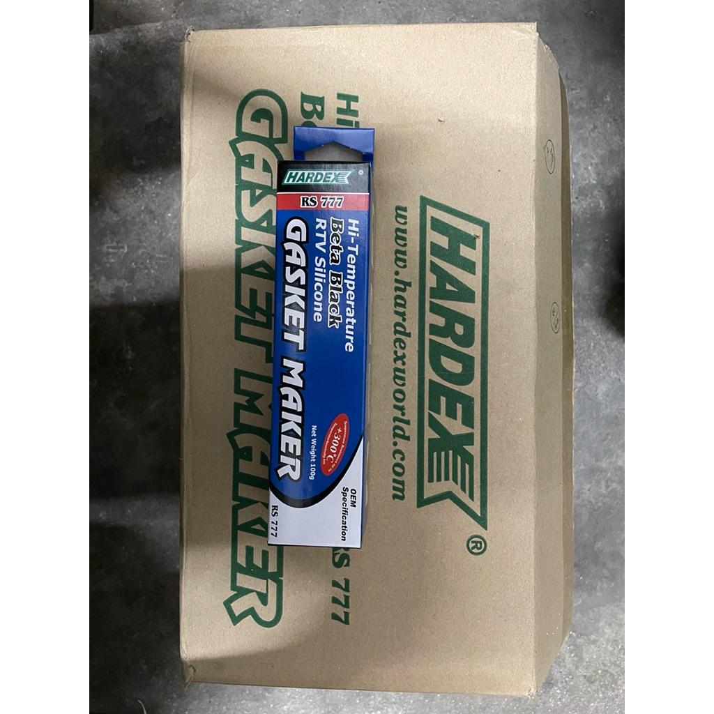 HARDEX RS777 GASKET GAM (300C) HI-TEMPERATURE RTV SILICONE GASKET MAKER