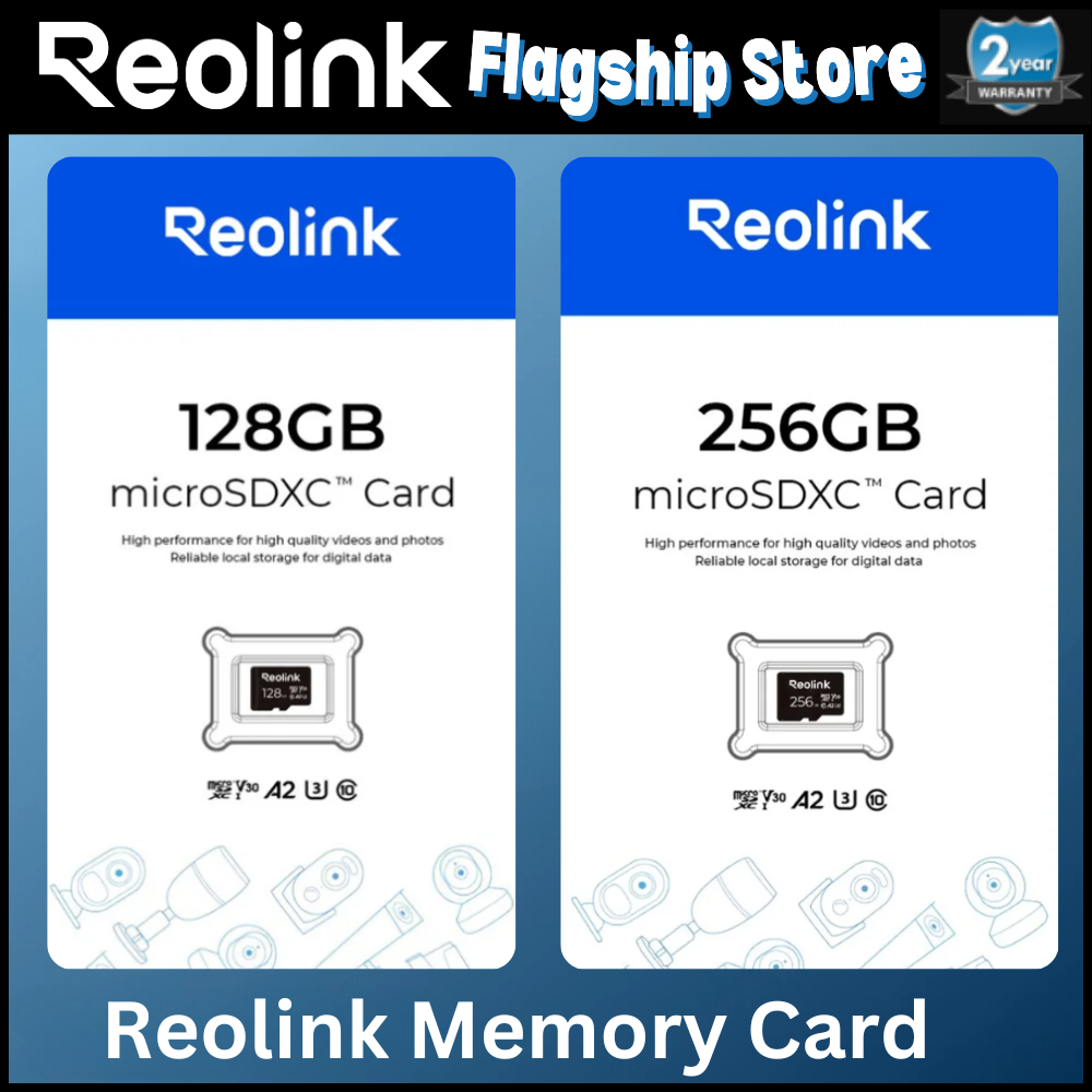 Reolink การ์ดหน่วยความจํา Micro SD 32GB 64GB 128GB 256GB สําหรับกล้อง Reolink