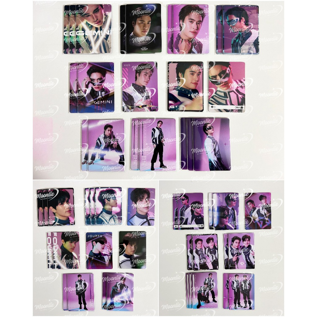 GEMINI FOURTH AWE CONCERT การ์ดสะสม