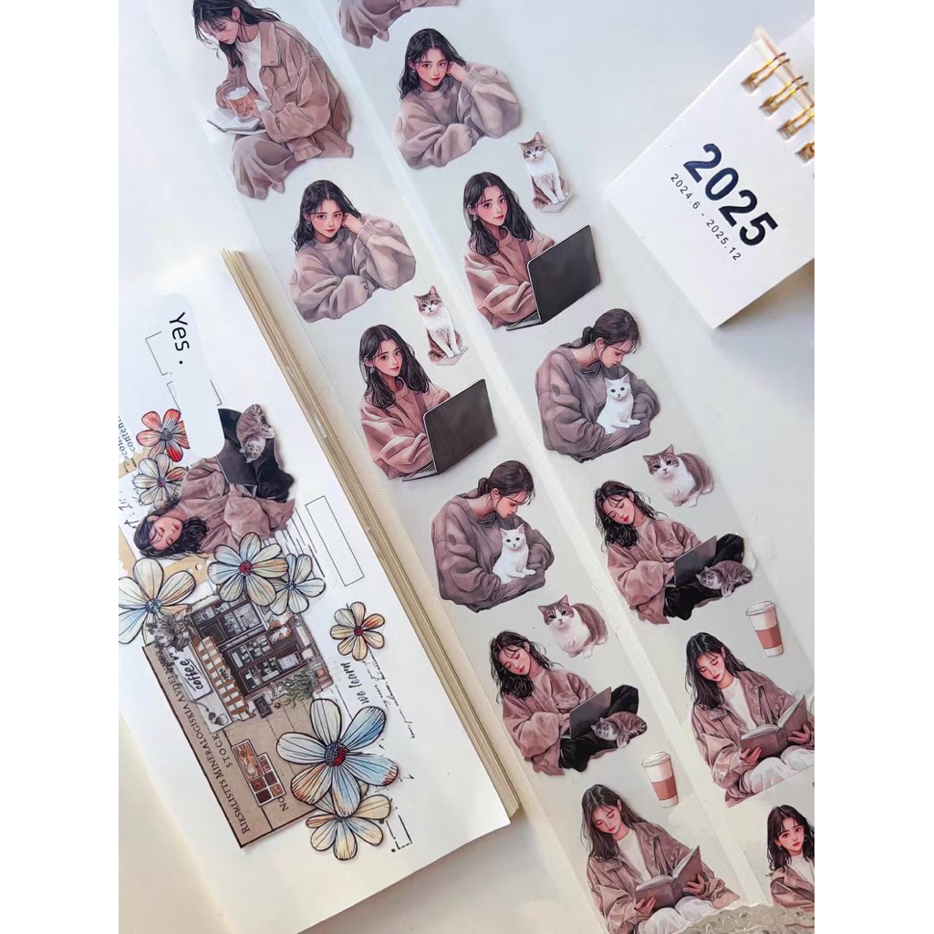 Bulatmy - Dongxi Alone Time Pet Tape (50ซม./ห่วง)