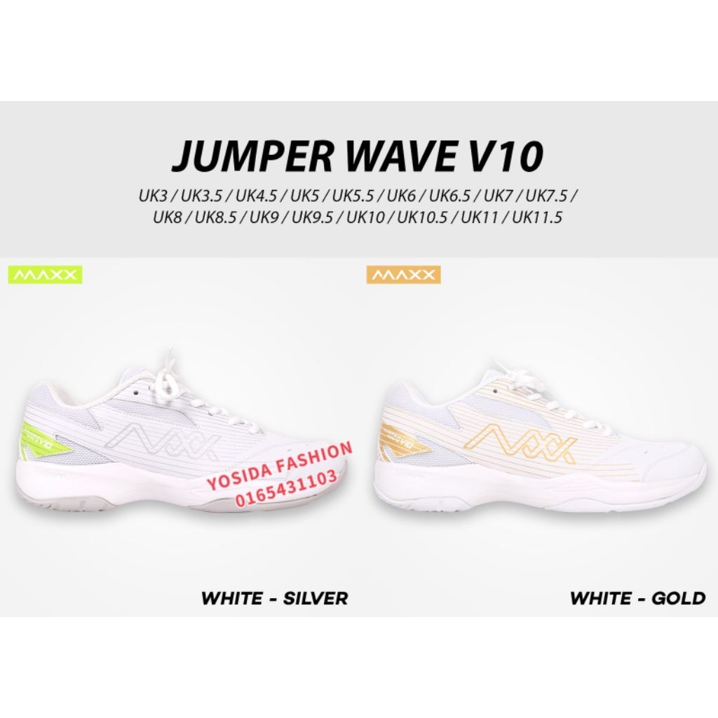 MAXX BADMINTON รองเท้ากีฬา JUMPER WAVE V10