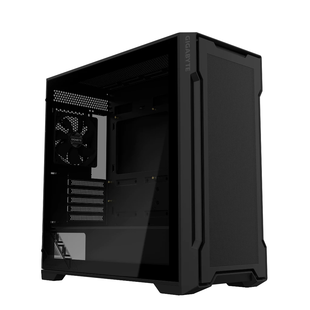 GIGABYTE C102 GLASS mATX Mid Tower TG PC Case [สีดํา/ICE]