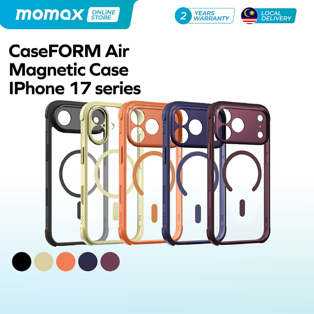 Momax CaseFORM Air Magnetic Case Phone 17 Series