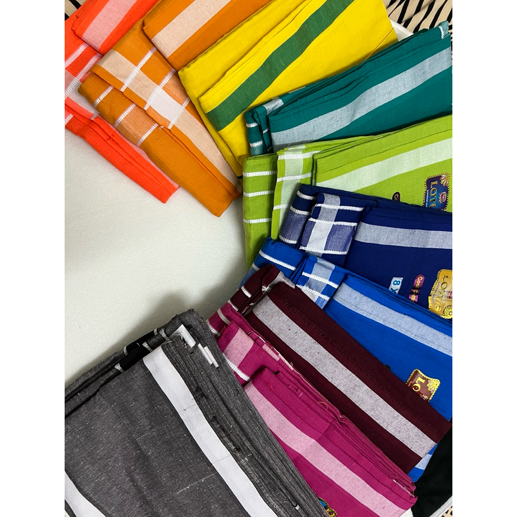 8x4 ผ้าฝ้าย Veshti สําหรับผู้ชาย