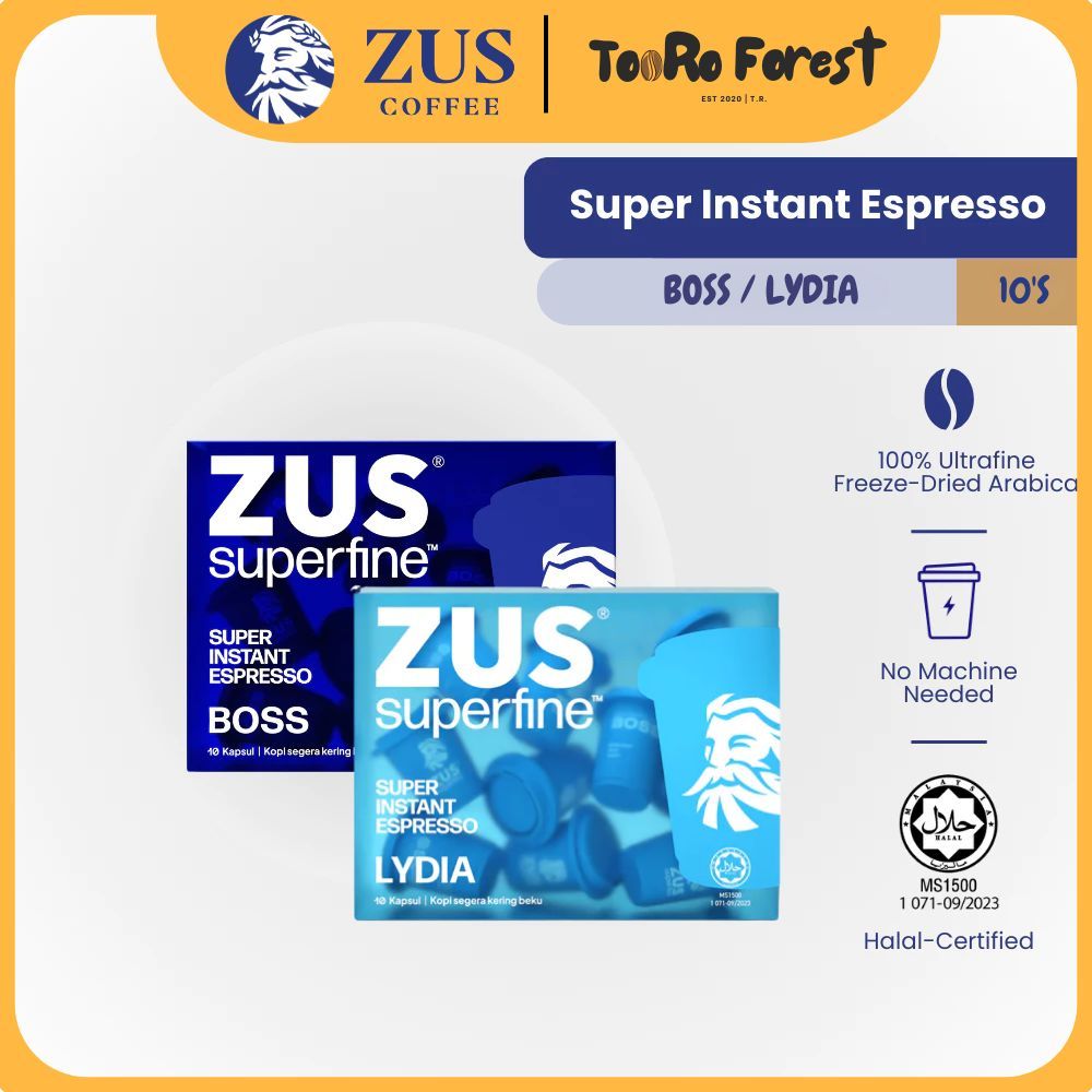 Zus Coffee Superfine FD กาแฟสําเร็จรูปแคปซูล Boss/Lydia 5s