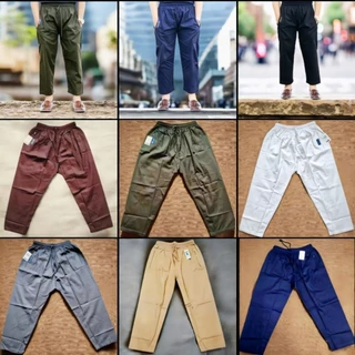 ผ้าฝ้าย 2 ชิ้น/ HAJJ และ UMRAH TROUSERS/ ไซส์ S-7XL
