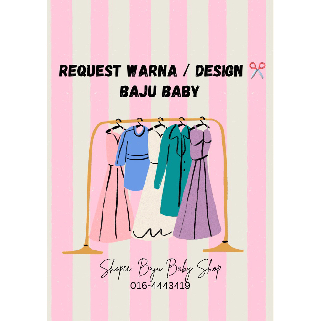 Your Online Tailor การออกแบบ Baju Baby pelbagai