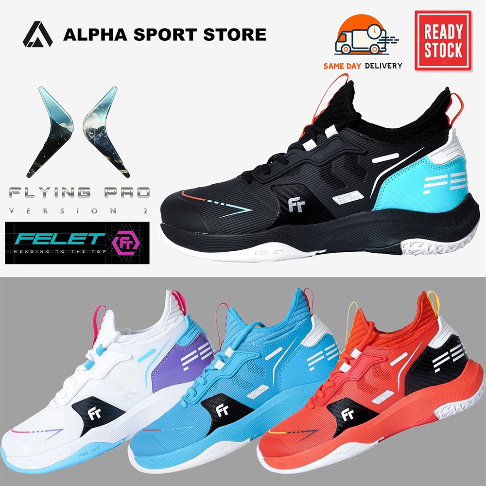 ✅ ✅ FELET FLYING PRO V2 PROFESSIONAL BADMINTON COURT SHOESPROFESSIONAL