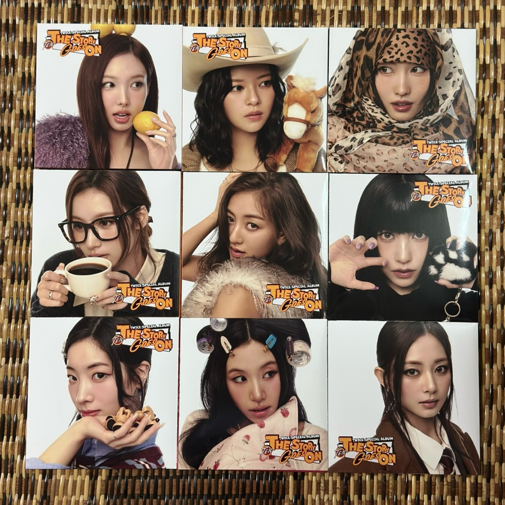 TWICE TEN THE STORY GOES บนอัลบั้มที่ UNSEALED - Cast ver