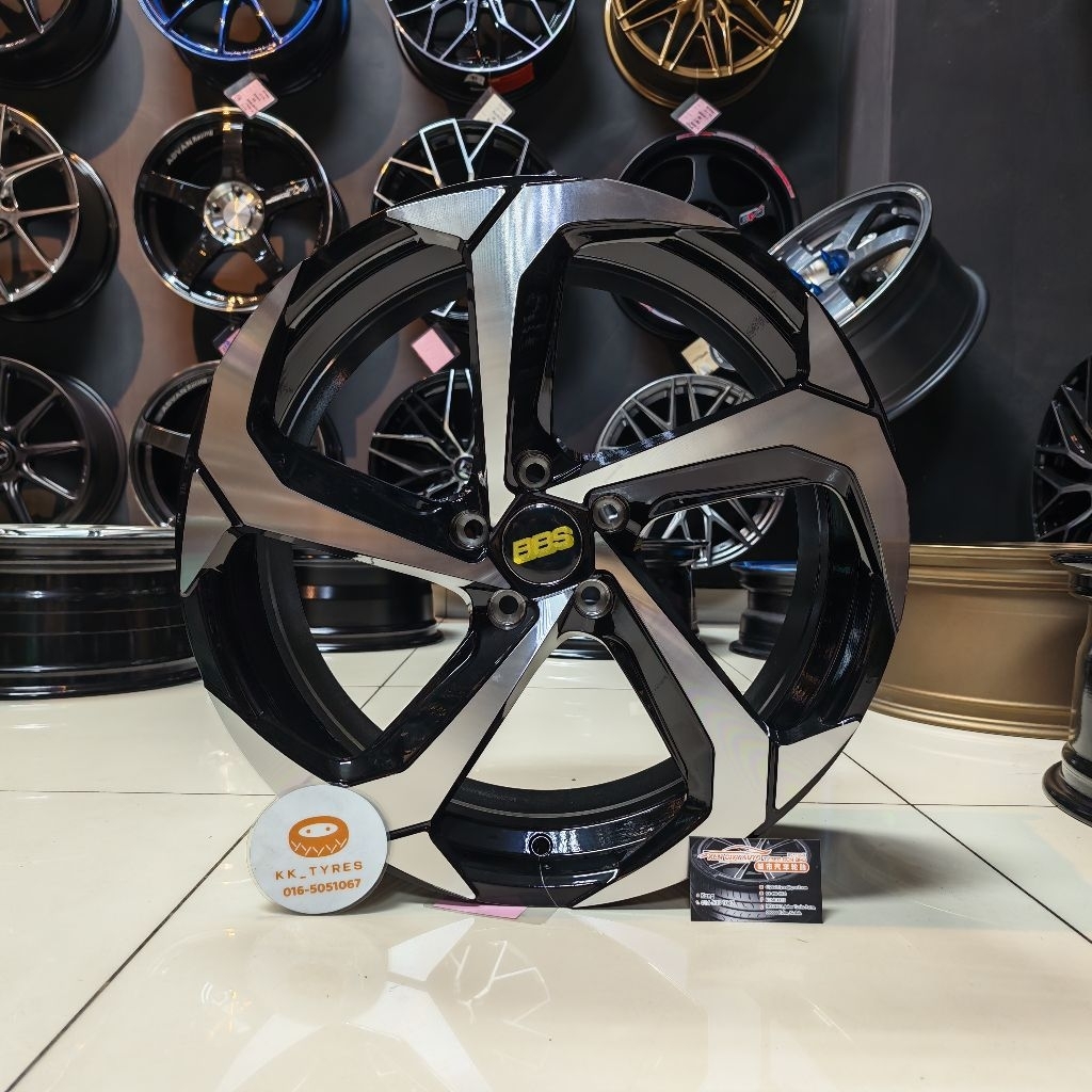 [1PC] ขอบสปอร์ตใหม่ 18 นิ้ว BBS 18X8JJ ET35 5H108 BMF