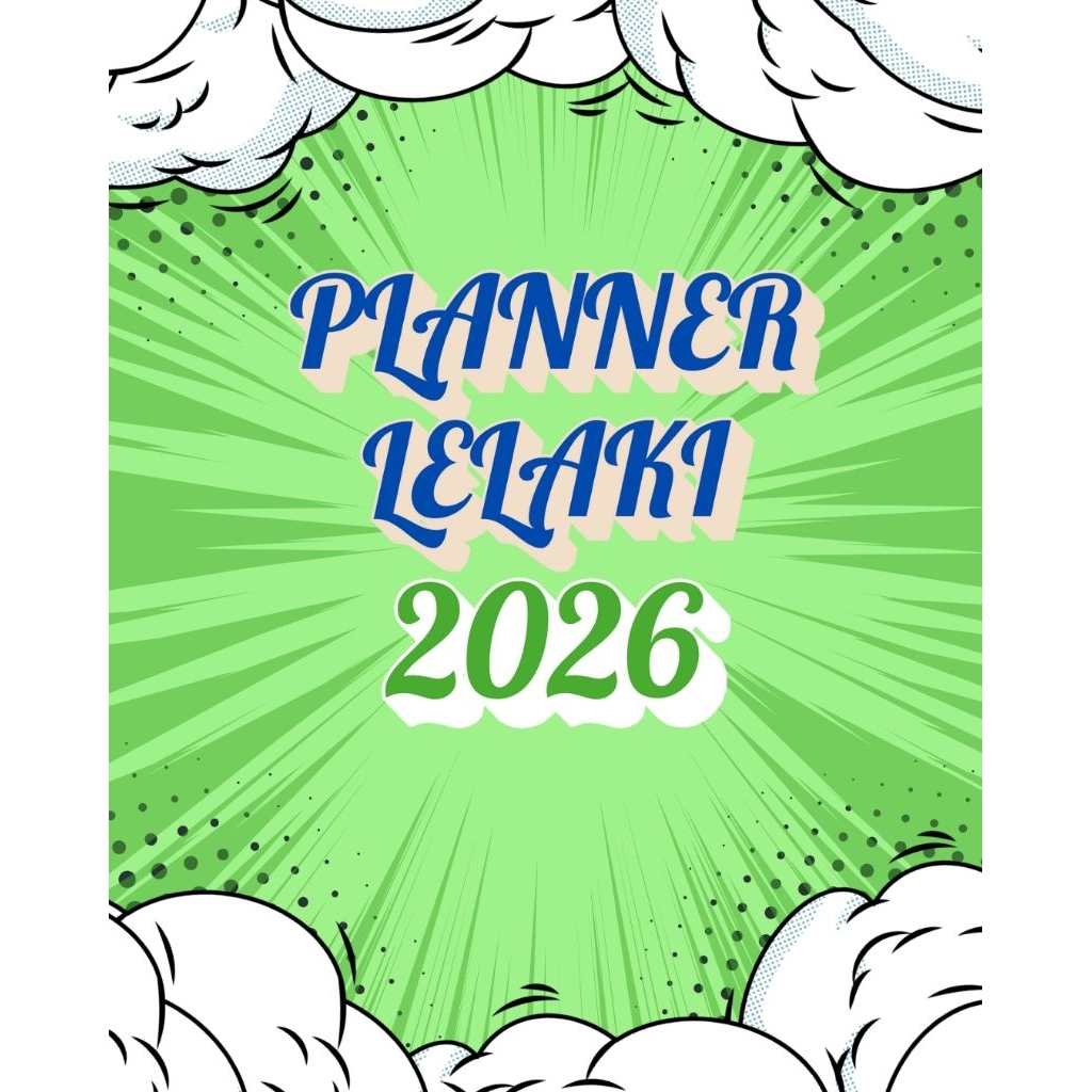 Planner Lelaki 2026 แพลนเนอร์ 2026 buku แพลนเนอร์ lelaki