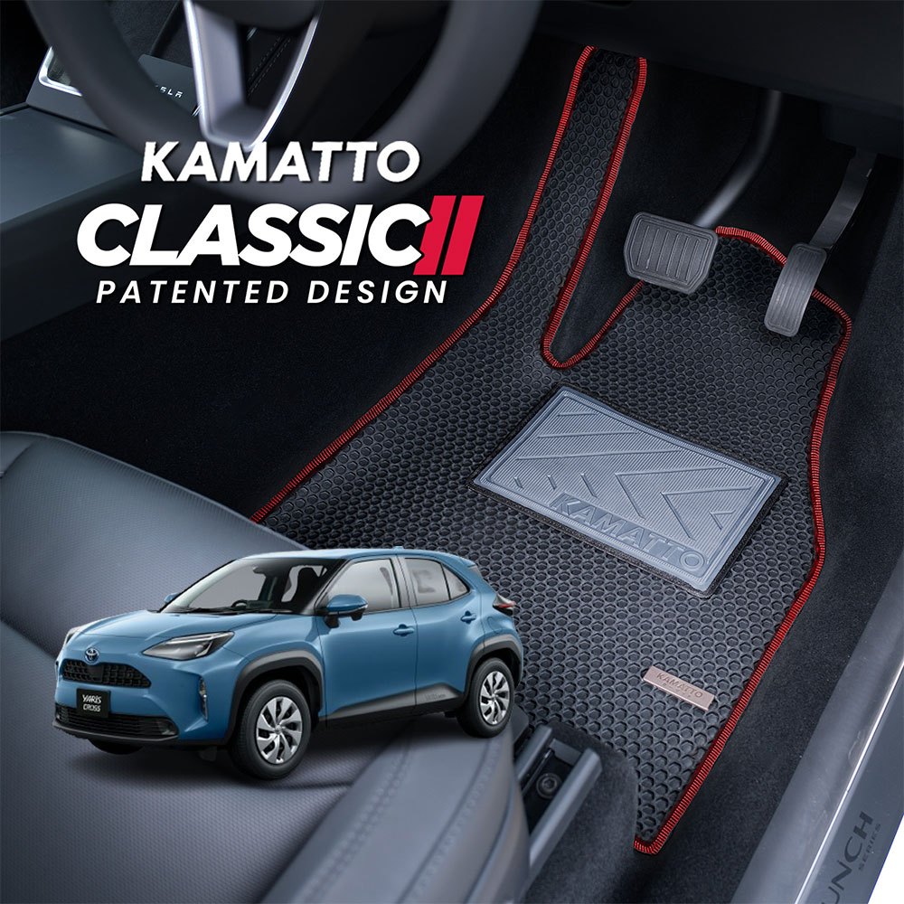 Kamatto Classic Toyota Yaris Cross XP210 (2020-ปัจจุบัน) พรมปูพื้นและพรมรถยนต์