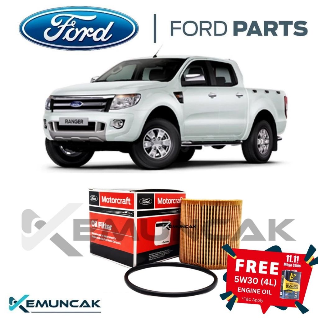 กรองน้ํามันเครื่อง FORD RANGER T6 - JU2Z6731B