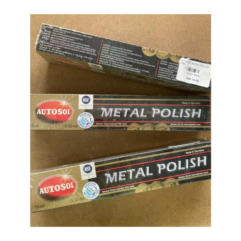 AUTOSOL น้ํายาขัดเงาโลหะ 75ml