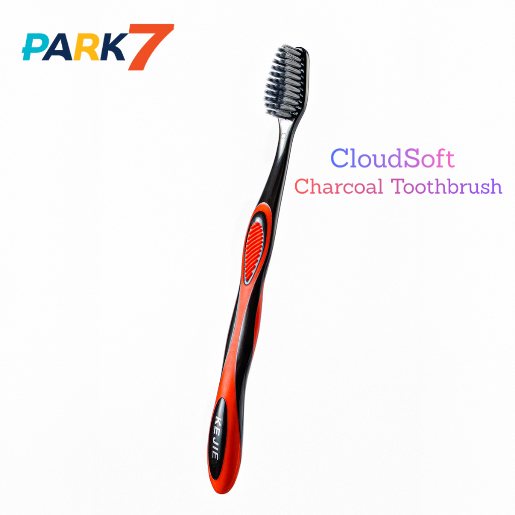 Park7 CloudSoft Charcoal แปรงสีฟัน Ultra Soft Berus Gigi (1s)