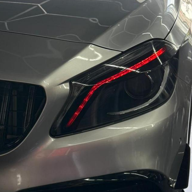 สติ๊กเกอร์ Mercedes Benz A180 W176 Neon Daylight