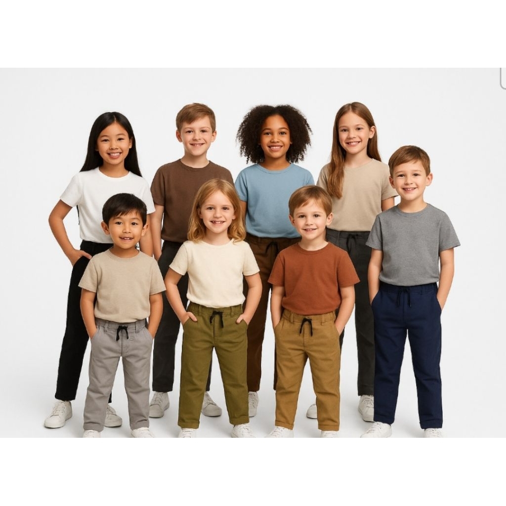 Kids Slack Pants, Boy Slack Pants,Girl Slack Pants 2y-12y