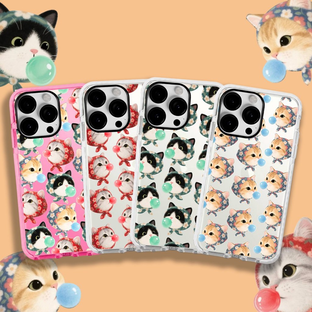 SCARF KITTY เคส IP 11 ถึง 17 PRO MAX