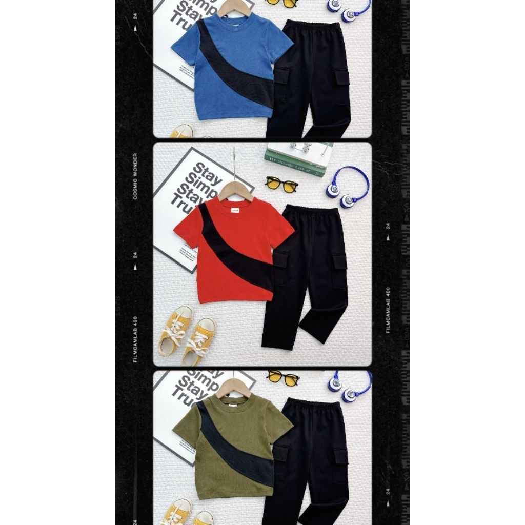 OFF€R PRIC€ S€T JALAN C@RGO B0Y 1Y-10/11Y SH@IN K1D