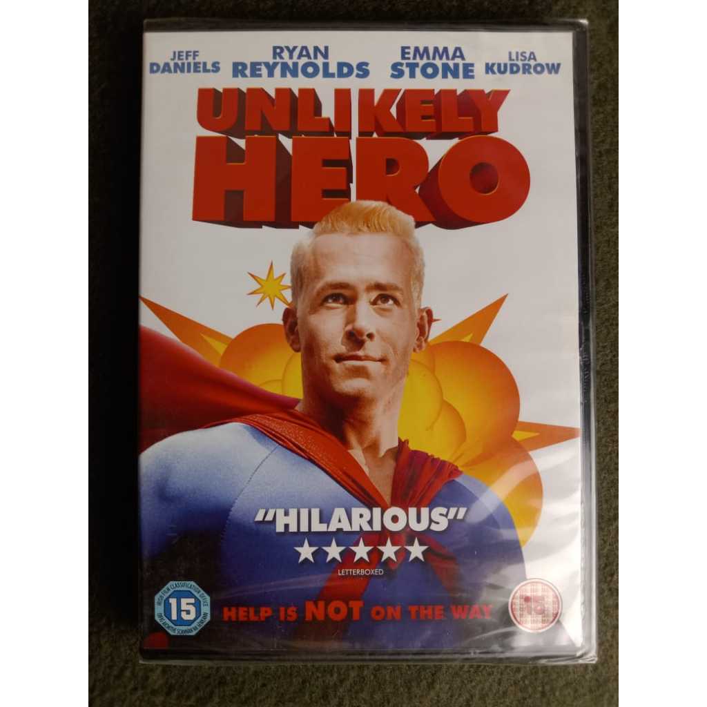 UNLIKELY HERO DVD NEW SEALED