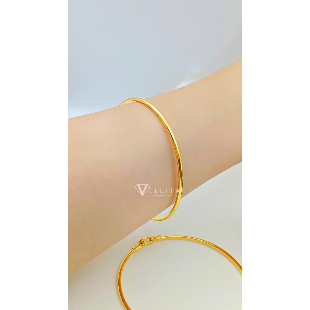 [VALITA]กําไลข้อมือกําไลข้อมือกําไลข้อมือกําไลข้อมือ Classic Jewellery W:1 มม.D:6 ซม.X6 ซม.กําไลข้อม