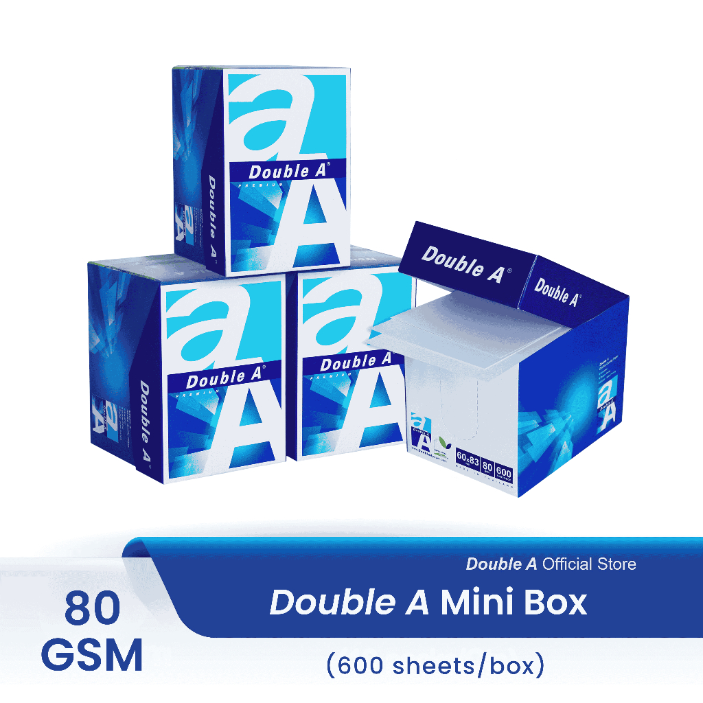 กระดาษ Mini Double A 80แกรม