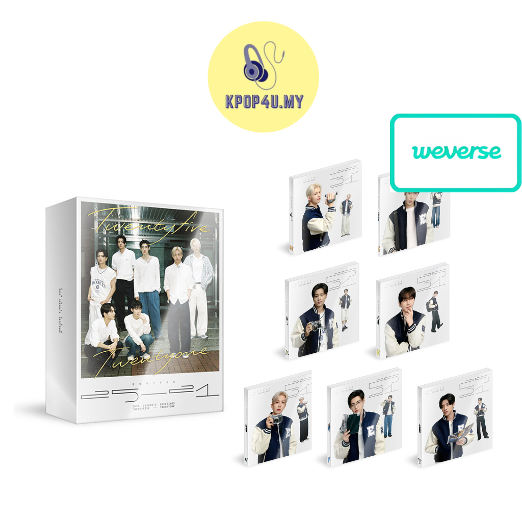 [POB] ENHYPEN 2026 SEASONS GREETINGS GGU BOOK TWENTY FIVE TWENTY ONE