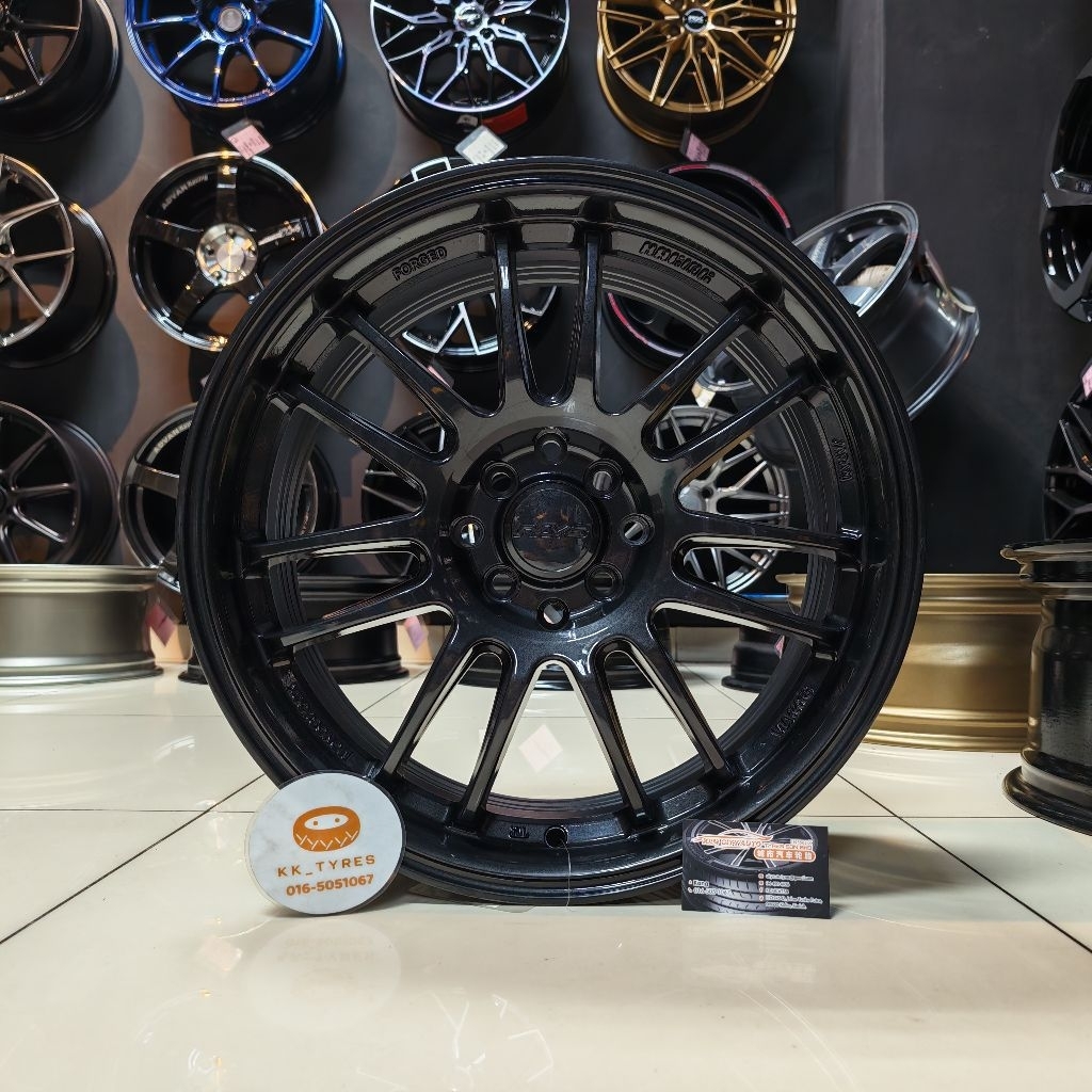 [1PC] ขอบสปอร์ตใหม่ 17 นิ้ว RE30 17X7.5JJ ET38 8H100/114.3 แก้ว GM