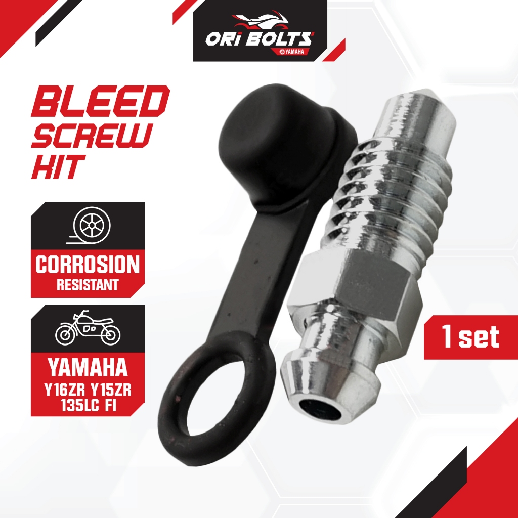 50C-W0048-00 Yamaha Y125ZR Y16 Y15 V1 V2 135LC 5 ความเร็ว V8 สกรูเลือดออก