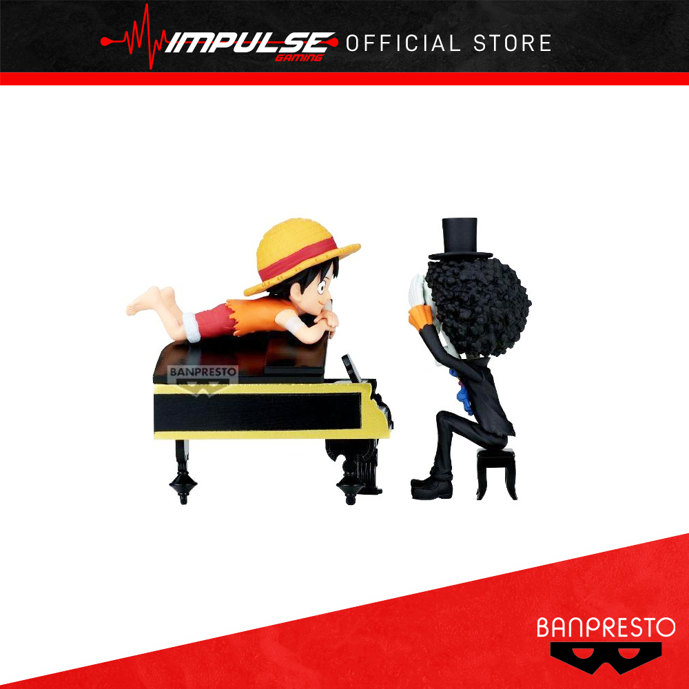 Banpresto One Piece WCF Log Stories: Monkey D.Luffy & Brook (ABP29640)