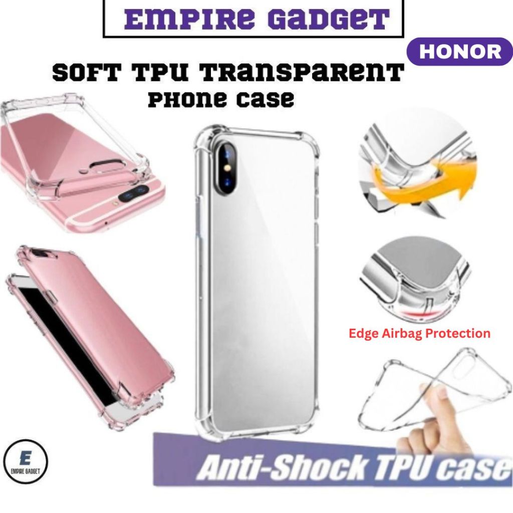 Honor X9D,X7D,400Smart,200Pro,200Lite,90 Lite,90,X9C,X9B,X9A,X9,X8A,X7,X6 เคสโทรศัพท์ TPU