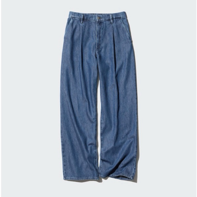 กางเกง uniqlo preloved uniqlo jeans กางเกงลินิน uniqlo