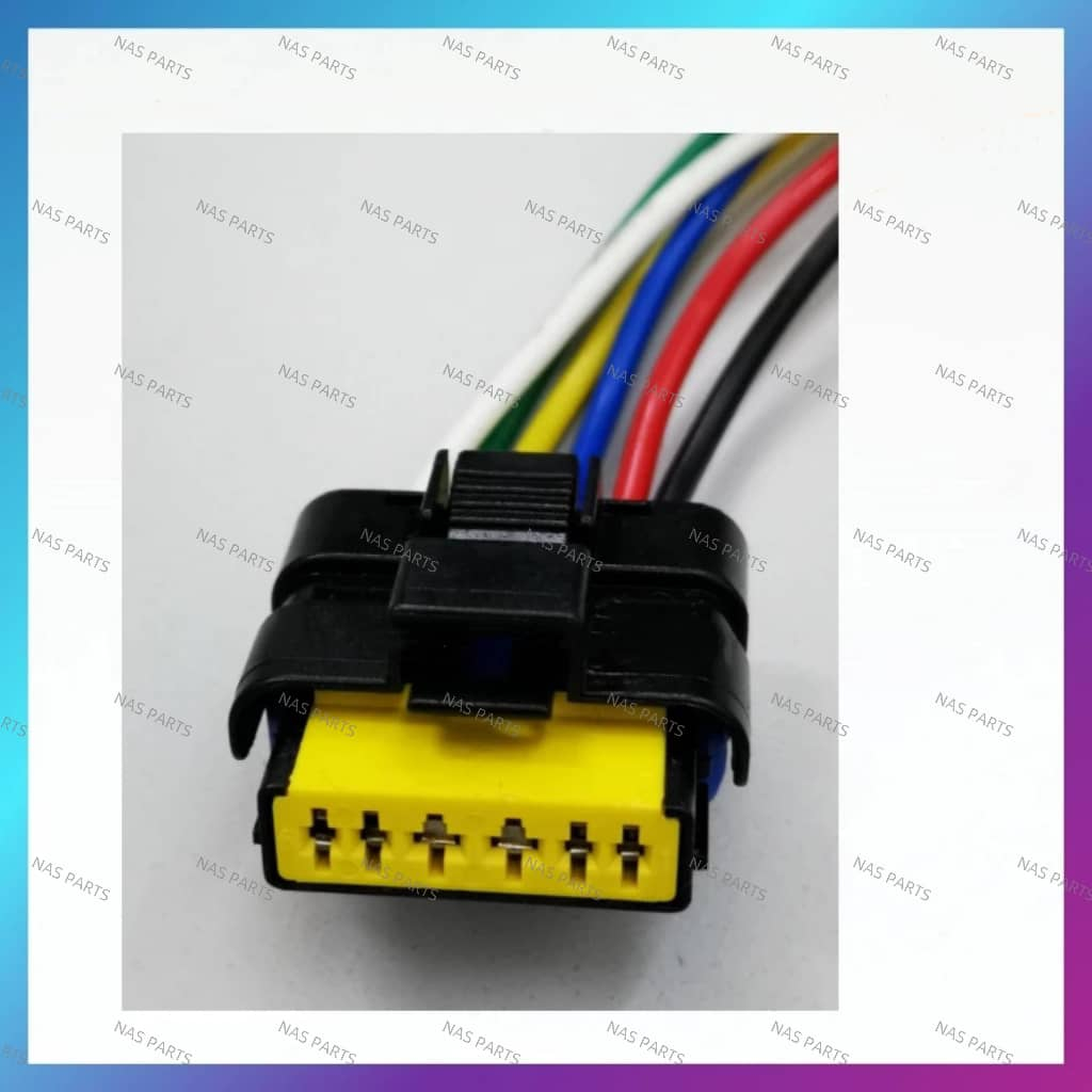 SK-10617 Peugeot การใช้ปั๊ม Socket Connector (6PIN)